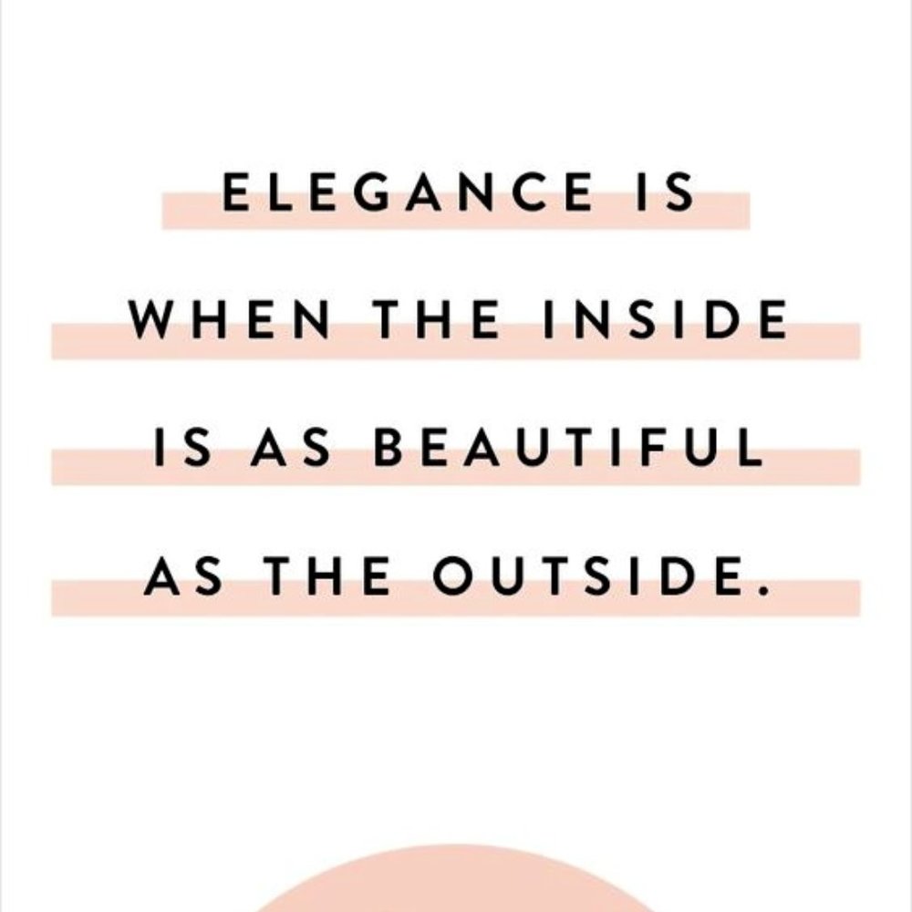 ELEGANCE!